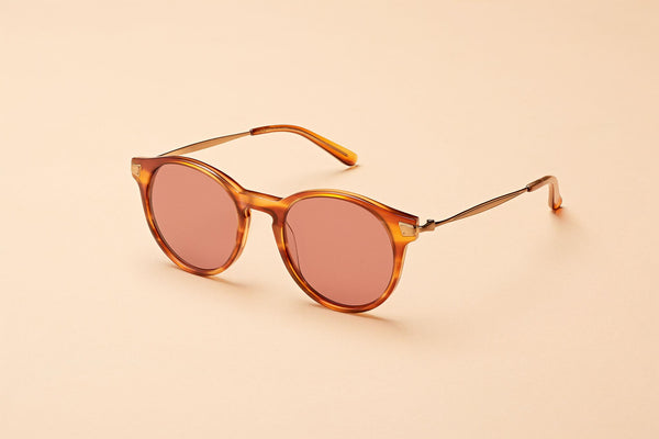 Caleum Polarised Cognac Sunglasses Australia 