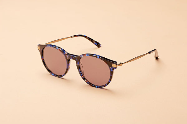 Caleum Polarised Blue Tortoise Sunglasses Australia 