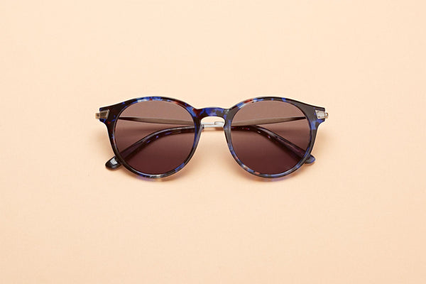 Caleum Polarised Blue Tortoise Sunglasses Australia 