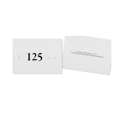 • • gift card